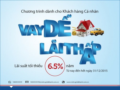 them nhieu uu dai cho khach hang vay von tu viet capital bank