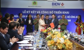 BIDV và Bộ Công an ký kết thỏa thuận hợp tác
