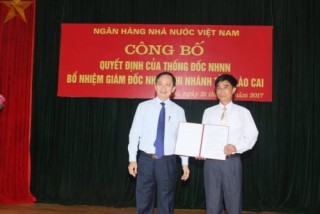 Ông Trương Thanh Xuân được bổ nhiệm Giám đốc NHNN Chi nhánh Lào Cai