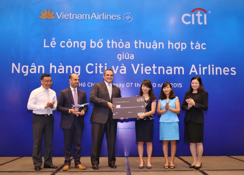 citi viet nam va vietnam airlines cong bo chuong trinh hop tac