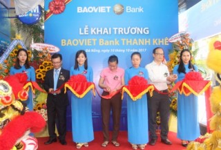 BAOVIET Bank khai trương Phòng giao dịch Thanh Khê