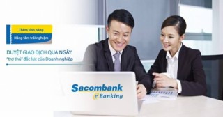 Trải nghiệm thêm tính năng cùng Sacombank ebanking