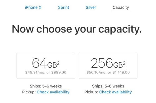 iphone x vua cho dat truoc da het hang sau vai phut