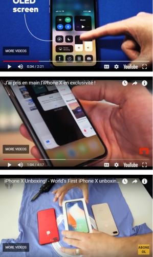 video tren tay iphone x tran ngap tren youtube truoc thoi diem len ke