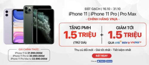 chua ban ra iphone 11 chinh hang da giam ca trieu dong de hut khach