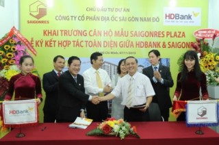 HDBank hợp tác chiến lược toàn diện với Saigonres