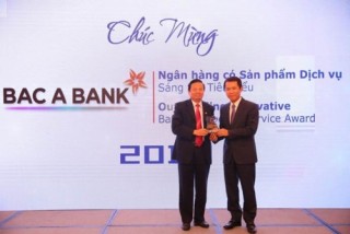 BAC A BANK được vinh danh với 2 giải thưởng uy tín