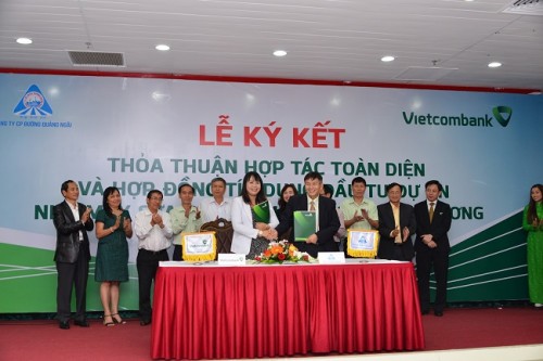 vietcombank dau tu 530 ty dong cho du an nha may sua dau nanh vinasoy