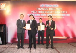VietABank nhận giải “Thương hiệu Việt được yêu thích nhất năm 2015”