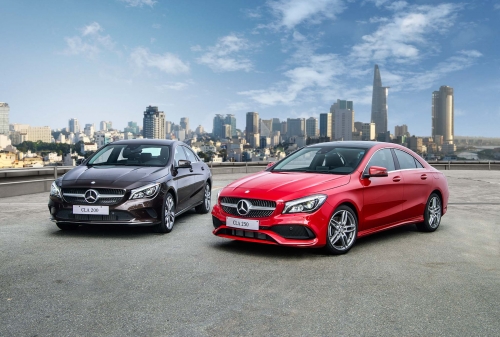 mercedes benz viet nam nang cap cla voi 3 phien ban voi gia tu 1529 ty dong