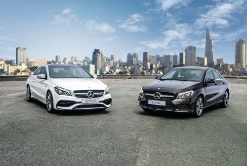 mercedes benz viet nam nang cap cla voi 3 phien ban voi gia tu 1529 ty dong