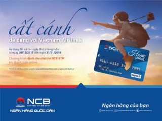 Thanh toán trực tuyến vé máy bay và vé tàu tết cùng NCB