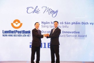 LienVietPostBank nhận cú đúp giải thưởng ngân hàng tiêu biểu