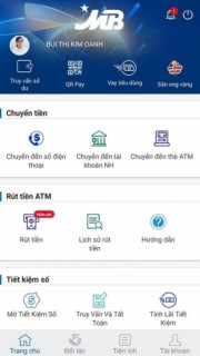 Thuận tiện khi thanh toán bằng QR Code trên App Ngân hàng MBBank