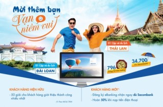 Mời thêm bạn - Vạn niềm vui với Sacombank