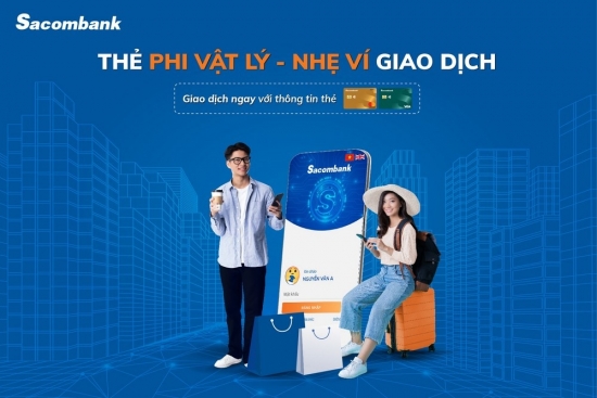 Mở thẻ phi vật lý dễ dàng trên ứng dụng Sacombank Pay