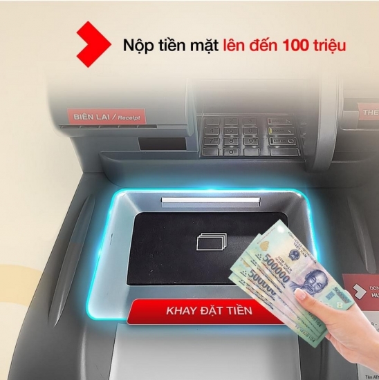 Techcombank thêm tiện ích trên ATM thế hệ mới, thuận tiện giao dịch trong bối cảnh dịch Covid-19