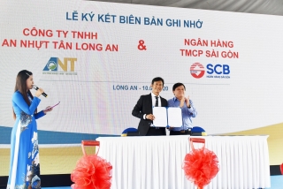 SCB tài trợ vốn cho dự án khu công nghiệp An Nhựt Tân