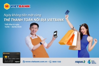 Hưởng ứng “Ngày không tiền mặt” Vietbank dành ưu đãi lớn cho khách hàng