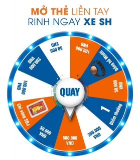 “Mở thẻ liền tay – rinh ngay xe SH” với Sacombank