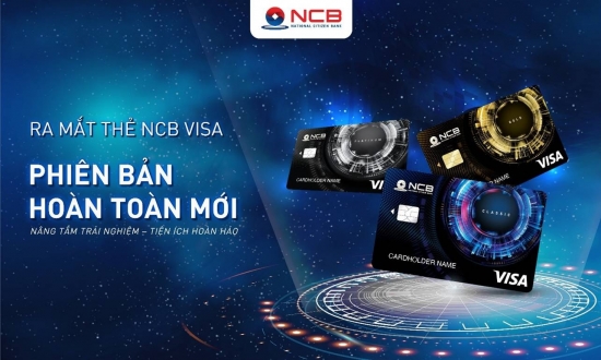 NCB ra mắt thẻ tín dụng quốc tế Visa không tiếp xúc​