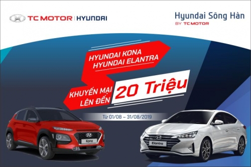 khuyen mai dac biet danh cho hyundai kona va elantra