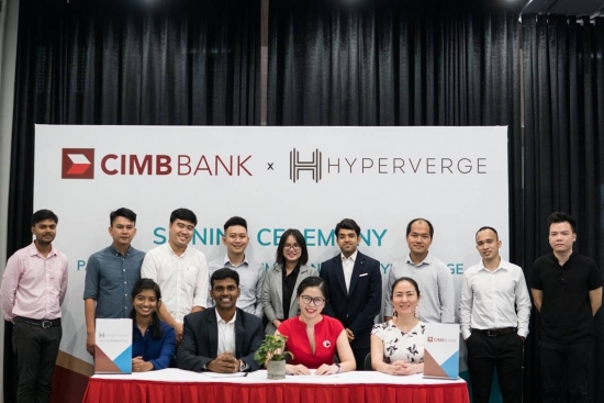 Ngân hàng CIMB hợp tác với HyperVerge ứng dụng công nghệ trí tuệ nhân tạo vào định danh khách hàng