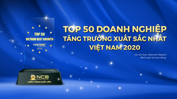 ncb lot top 50 doanh nghiep tang truong xuat sac nhat viet nam nam 2020