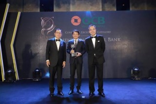 OCB nhận giải thưởng doanh nghiệp xuất sắc châu Á