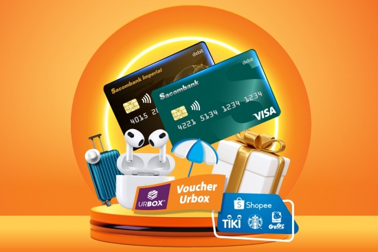 “Chi tiêu sành điệu - Nhận quà siêu đã” dành cho chủ thẻ thanh toán Sacombank Visa