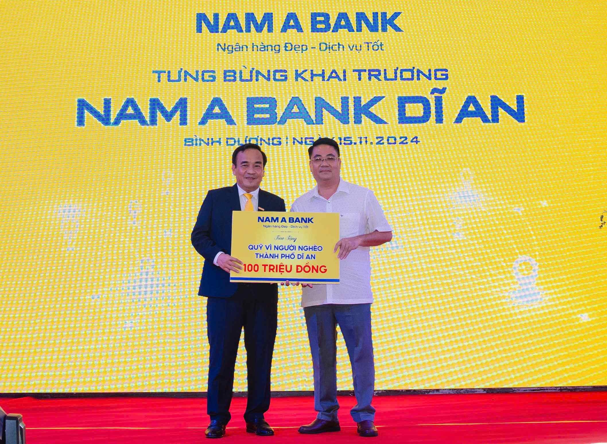 nam a bank khai truong them chi nhanh moi tai binh duong