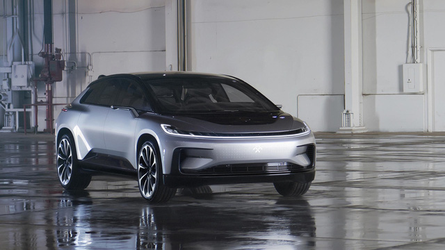 Faraday Future FF 91 - Crossover 1.050 mã lực, ra đời để vùi dập Tesla Model X - Ảnh 1.