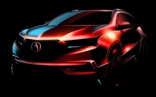 Lộ phác thảo xế sang Acura MDX 2017 trước thềm NY International Auto Show