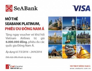 Khuyến mại lớn cho chủ thẻ SeABank Platinum