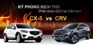 [Infographic] So sánh Mazda CX5 và Honda CRV