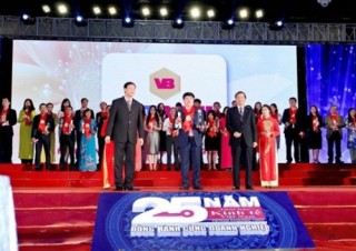 VietBank nhận giải thưởng “Thương hiệu mạnh Việt Nam”
