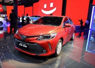 Toyota Vios 2016 với ngoại hình mới có mặt tại Trung Quốc