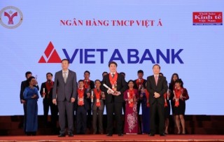 VietABank lần thứ 11 đoạt giải “Thương hiệu mạnh Việt Nam 2016”