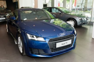 Audi TT Coupé 2015 màu xanh dương, động cơ 2.0 TFSI, 230 mã lực, giá 2,1 tỷ đồng