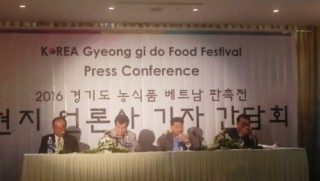 Quảng bá hơn 140 nông sản thực phẩm tiêu biểu vùng GyeongGido tại Hà Nội