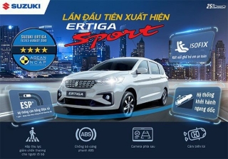 Suzuki Ertiga Sport chốt giá 559 triệu đồng