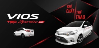 Toyota Vios TRD 2017 phiên bản thể thao có giá bán từ 644 triệu đồng