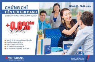 VietABank ra mắt Chứng chỉ tiền gửi dành cho khách hàng DN