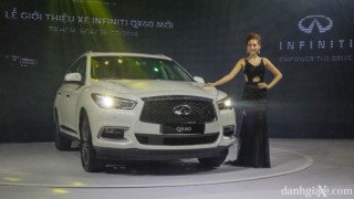 Infiniti QX60 2016 có giá từ 3,399 tỷ đồng tại Việt Nam