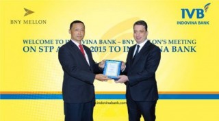 Indovina Bank nhận giải thưởng xuất sắc về thanh toán quốc tế