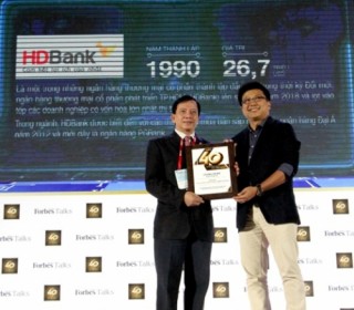 Giá trị thương hiệu HDBank đạt 26,7 triệu USD