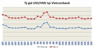 Tỷ giá ngày 23/8: Nhiều ngân hàng điều chỉnh giảm