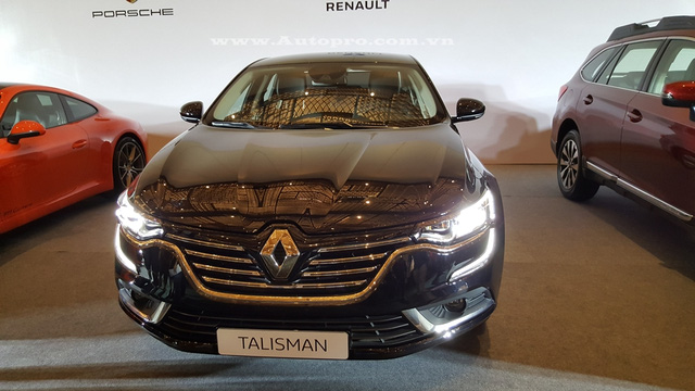 Renault Talisman, mẫu sedan cỡ trung cạnh tranh với Toyota Camry, Honda Accord hay Mazda 6 tại Việt Nam.