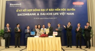 Sacombank hợp tác độc quyền với Dai-ichi Life Việt Nam
