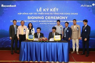 Sacombank và Alliex Việt Nam ký kết hợp tác triển khai hạ tầng POS dùng chung
